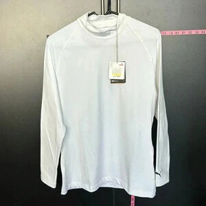 Puma Dry Cell Base Layer, moisture management,long sleeve,low turtleneck top